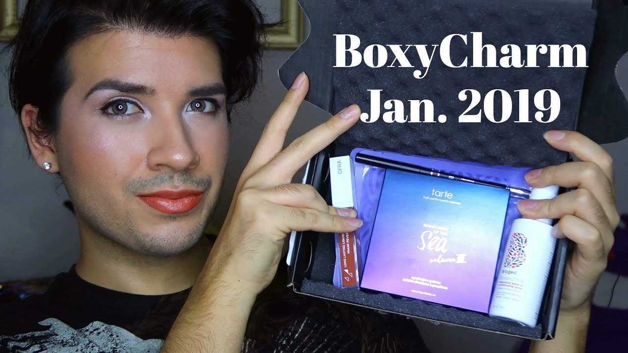 BoxyCharm January 2019 Unboxing + Try On - YouTube