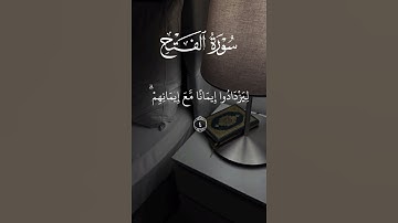 عبد الرحمن مسعد سورة الفتح | #راحة_نفسية #قران_كريم #آيات #عبدالرحمن_مسعد  #صوت_جميل #الفتح