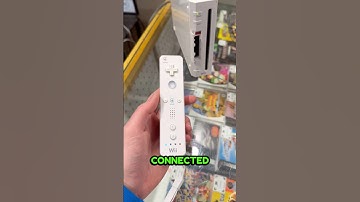 How to connect a Wii Remote to a Wii #shorts #videogames