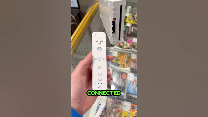 How to connect a Wii Remote to a Wii #shorts #videogames
