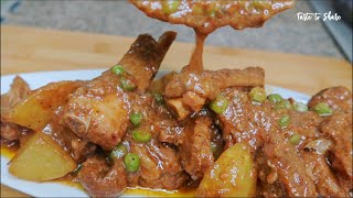 Interesting! the PORK RIBS is so Delicious | very Easy and Simple way of cooking PORK Ribs!