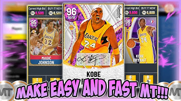 HOW TO SNIPE PINK DIAMOND KOBE AND MAGIC!! MAKE TONS OF MT FAST AND EASY!! BEST SNIPE FILTERS TO USE