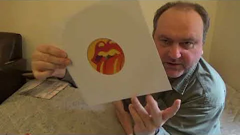 Only Rock 'n Roll - unboxing vinyl half-speed master. Living In a Ghost Town vinyl unboxing.