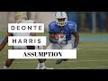 Deonte harris wr assumption college  2019 nfl draft highlights  draft diamonds