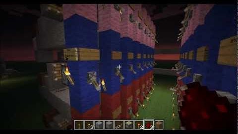 Minecraft: Programmable Drum Machine