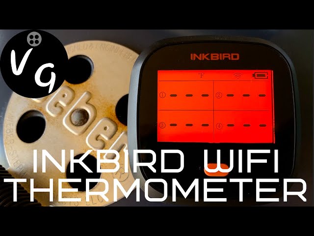 Inkbird IBBQ-4T WiFi Thermometer Unboxing and Setup 