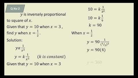 Lec 01 // Direct and Inverse Proportion // Topical worked Solution // O Level Math // D2 Math //