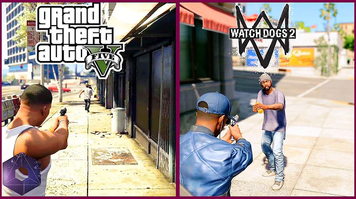 GTA 5 vs Watch Dogs 2 Comparison | Graphics, Physics, Animations