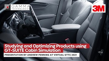 Studying and Optimizing Products using GT-SUITE Cabin Simulation