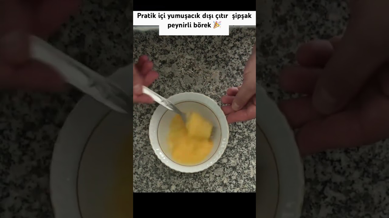 Pratik içi yumuşacık dışı çıtır şipşak peynirli börek🎉