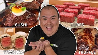 We tried every WAGYU from Instagram | Guga Foods