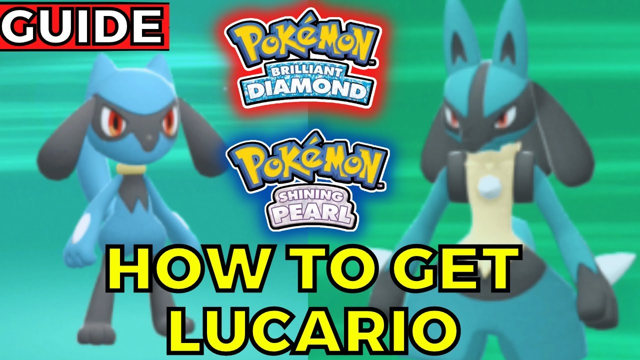 Pokémon Brilliant Diamond And Shining Pearl: How To Get Riolu And Lucario