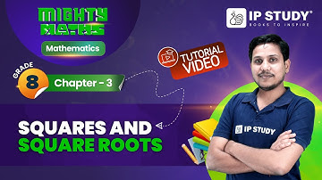 Squares and Square Roots | Maths Grade 8 | Chapter 3 | IP Study