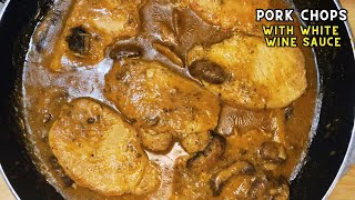 Pork chops and mushrooms with white wine sauce by besuretocook 412 views 10 months ago 13 minutes, 2 seconds