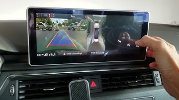 2018 Audi A5 with 10.25 inches RSNAV Android screen - MMI video size problem- Part 1of 3