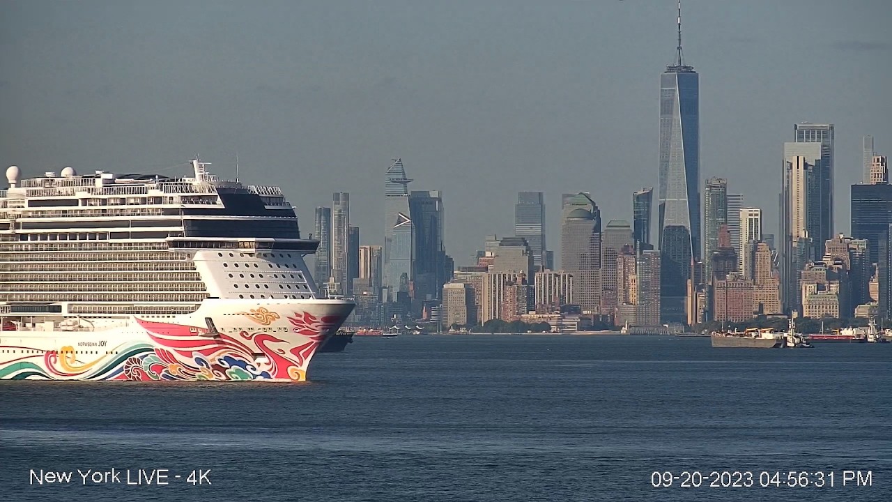 🔴 NYC LIVE - HARBOR VIEW - October 26, 2026 - Night and Morning