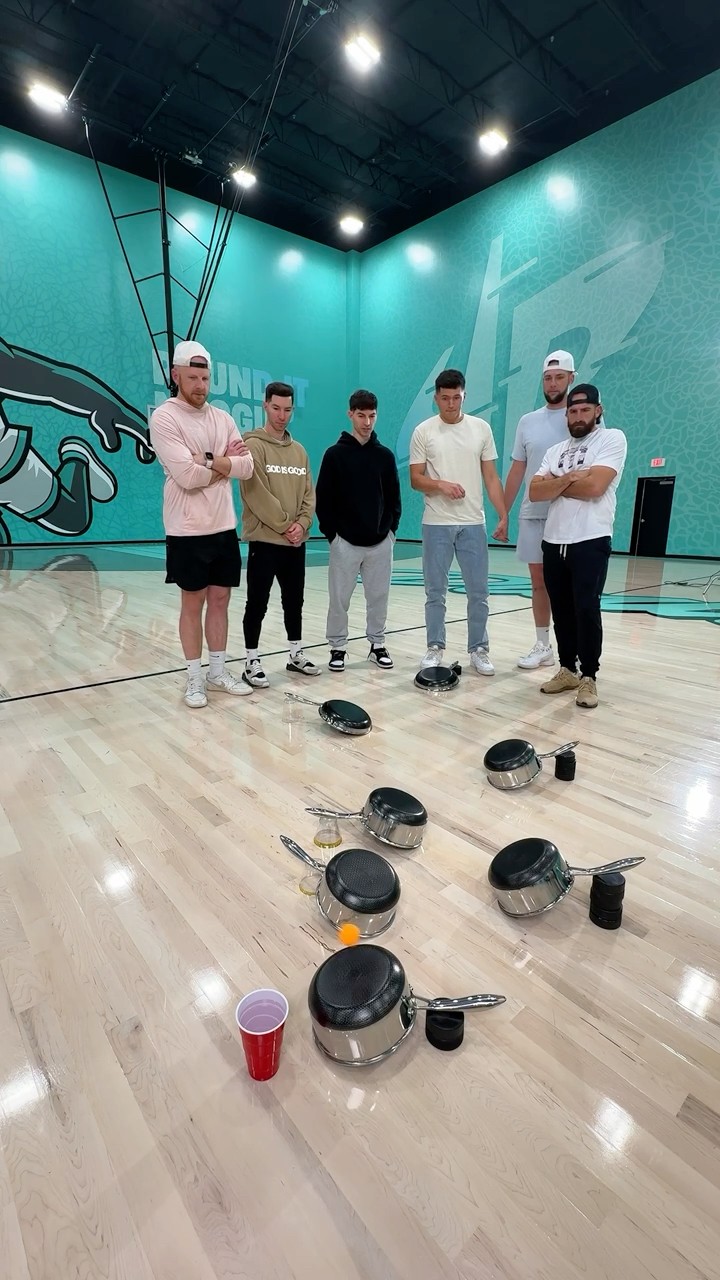 Pots + Pans Trick Shot