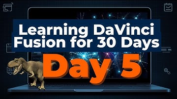 Learning DaVinci Fusion for 30 Days | Day 5: My First 3D Animation