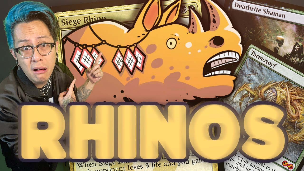 ОТДАЕМ ДАНЬ УВАЖЕНИЯ SIEGE RHINO | Timeless MTG Arena