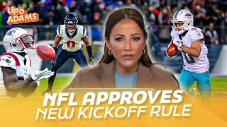 Kay Adams Reacts to NFL Owners Approving Significant Changes to Kickoff Rules