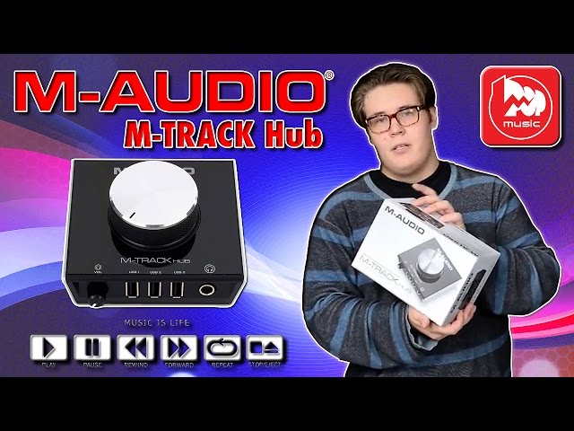 Аудиоинтерфейс M-Audio MTRACKHUB