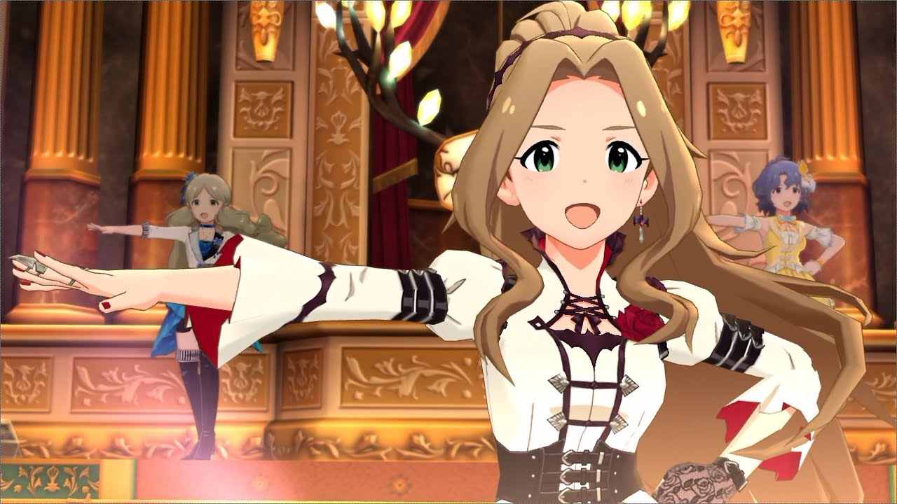 ミリシタ】恋心マスカレード【MV】二階堂千鶴 - YouTube
