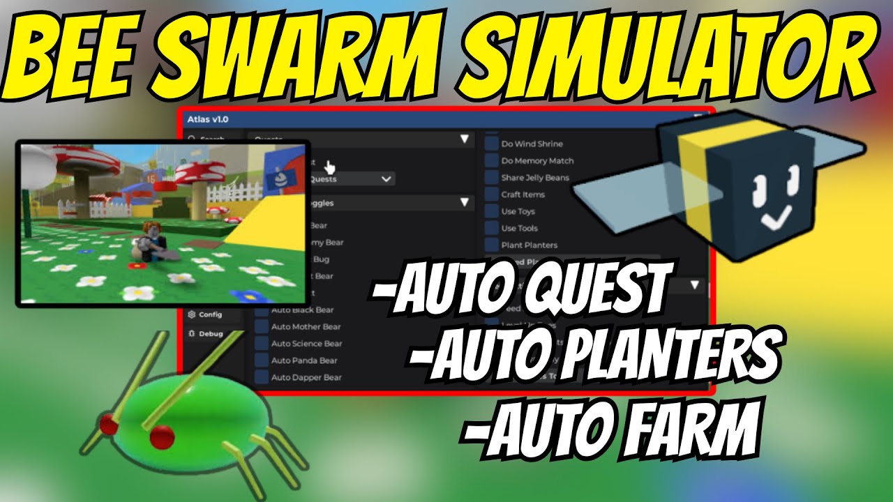 BEST Bee Swarm Simulator Script 2026 (PASTEBIN) - AUTO FARM, CONVERTER, MOB KILLER!
