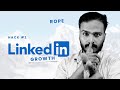 LinkedIn Growth Hack #2: Climb faster with the rope.
