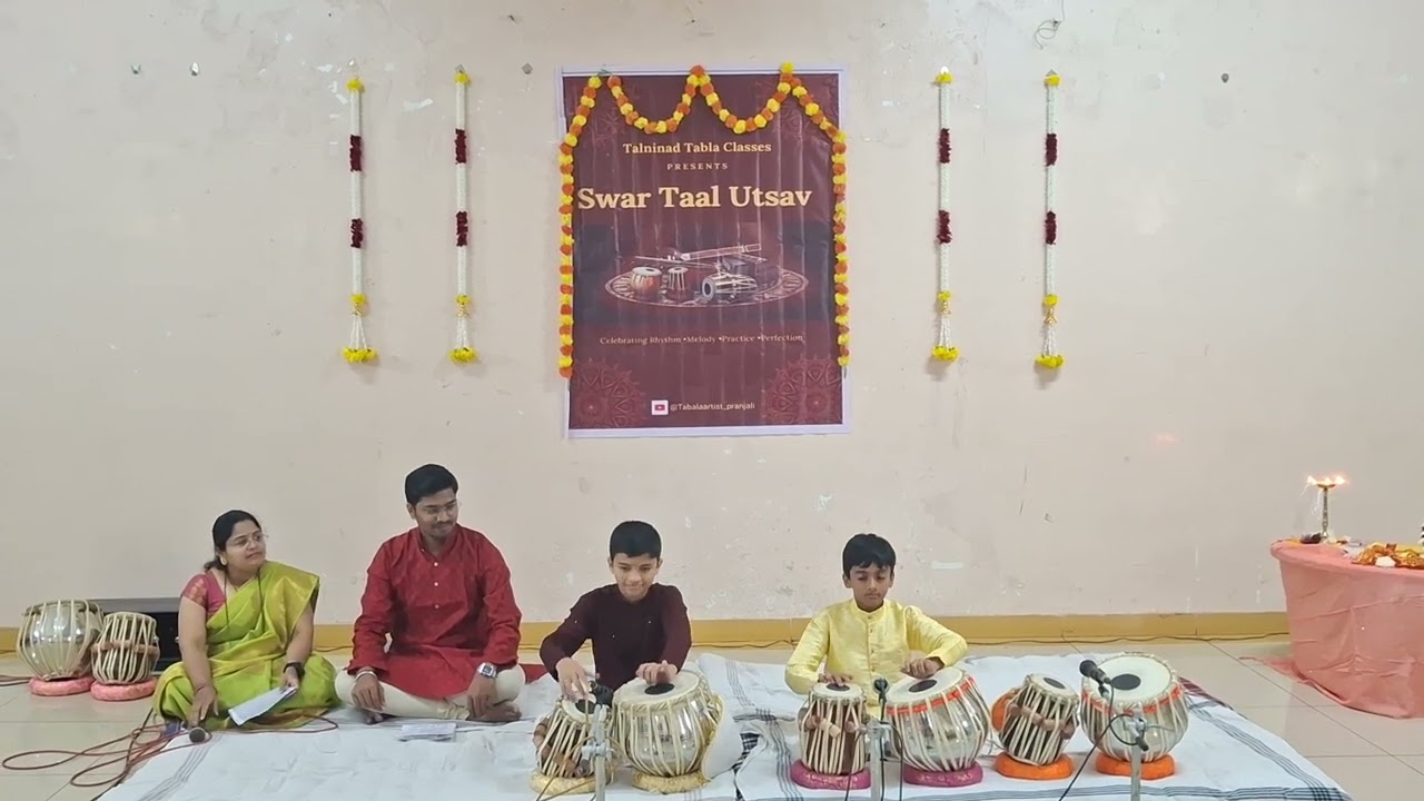 Pratham Tula Vandito | SwarTaal Utsav |Tabla wadan #tablalive #trending #ganeshbhajan#bhajanitheka