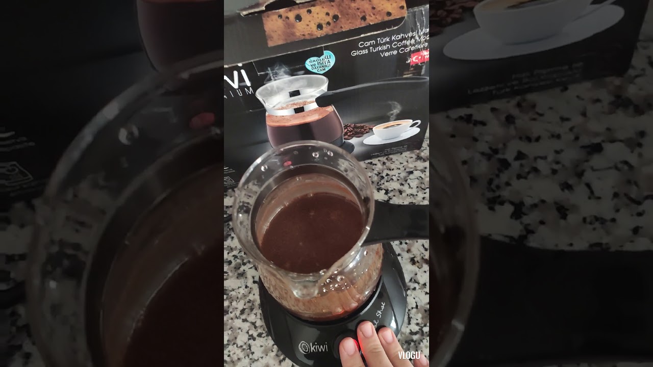 Kiwi cam türk kahvesi makinası kullanımı ve tanıtım 🙏 YouTube