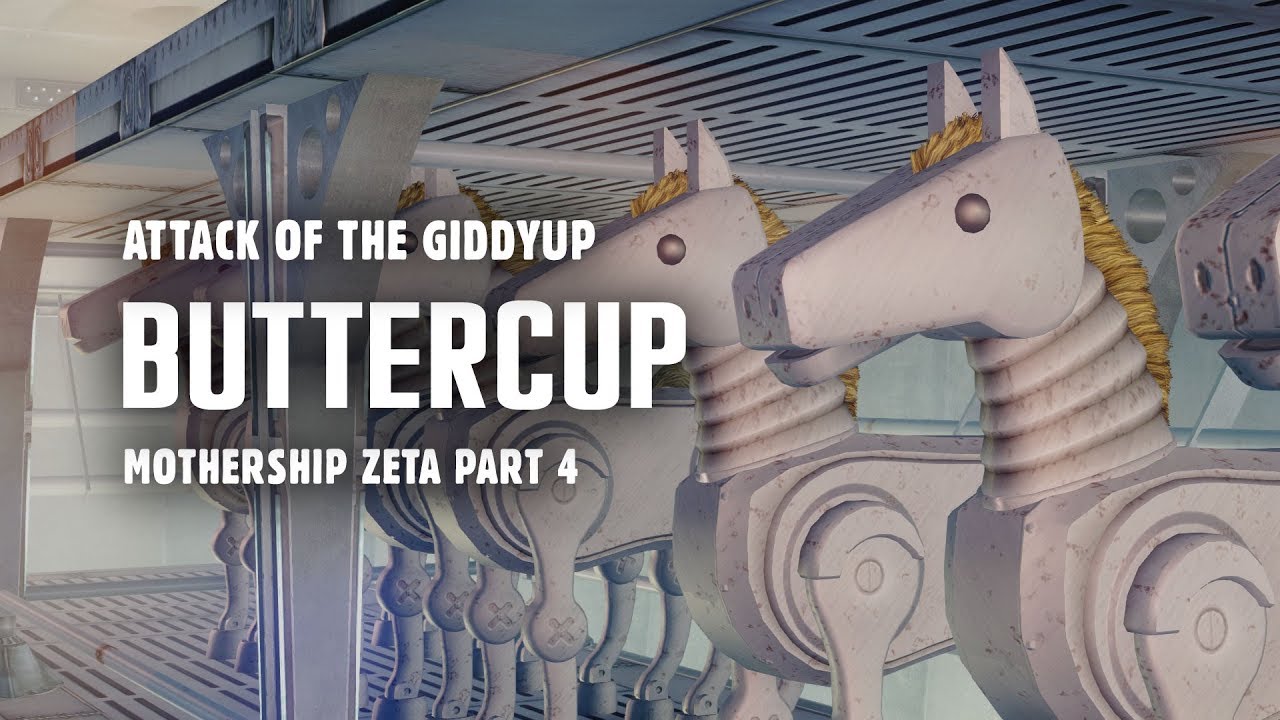 Mothership Zeta Part 4 Attack of the Buttercup Plus, Flying Brahmin