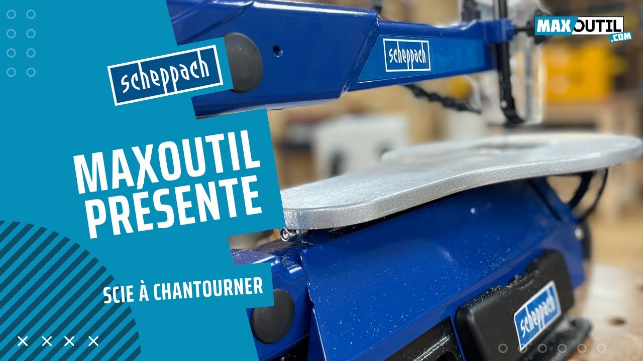 Scheppach Scie à Chantourner DECO-XLS, Puissance 120W