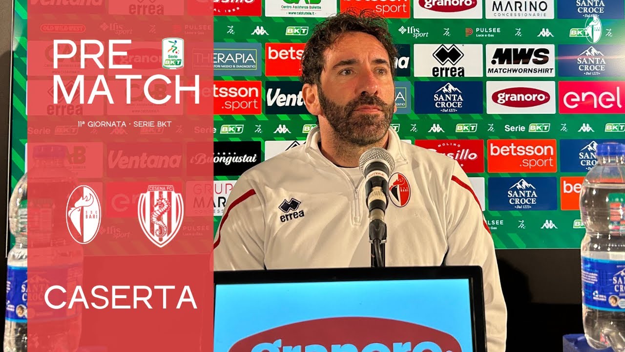 ⚪🔴🎤  Bari-Cesena | 11ª giornata Serie BKT 2025/26 | Pre Match di Fabio Caserta