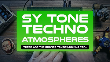 Syntakt | SY Tone Techno Atmospheres Demo & Tutorial. Get that drone going!