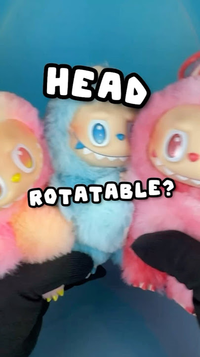 Head Rotatable? Labubu The Monsters POP Mart Plush Blind Box Toy