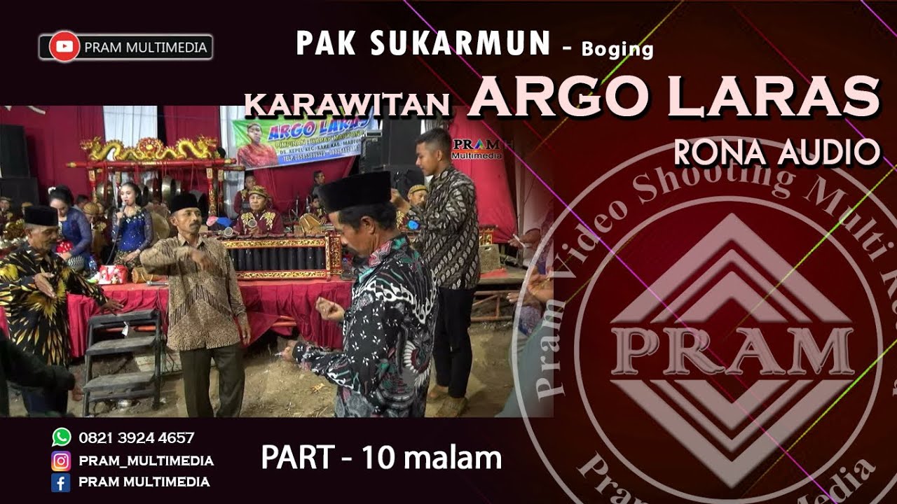 Karawitan ARGO LARAS Pak  Sukarmun Boging  PART 10  ||  Khitanan 
