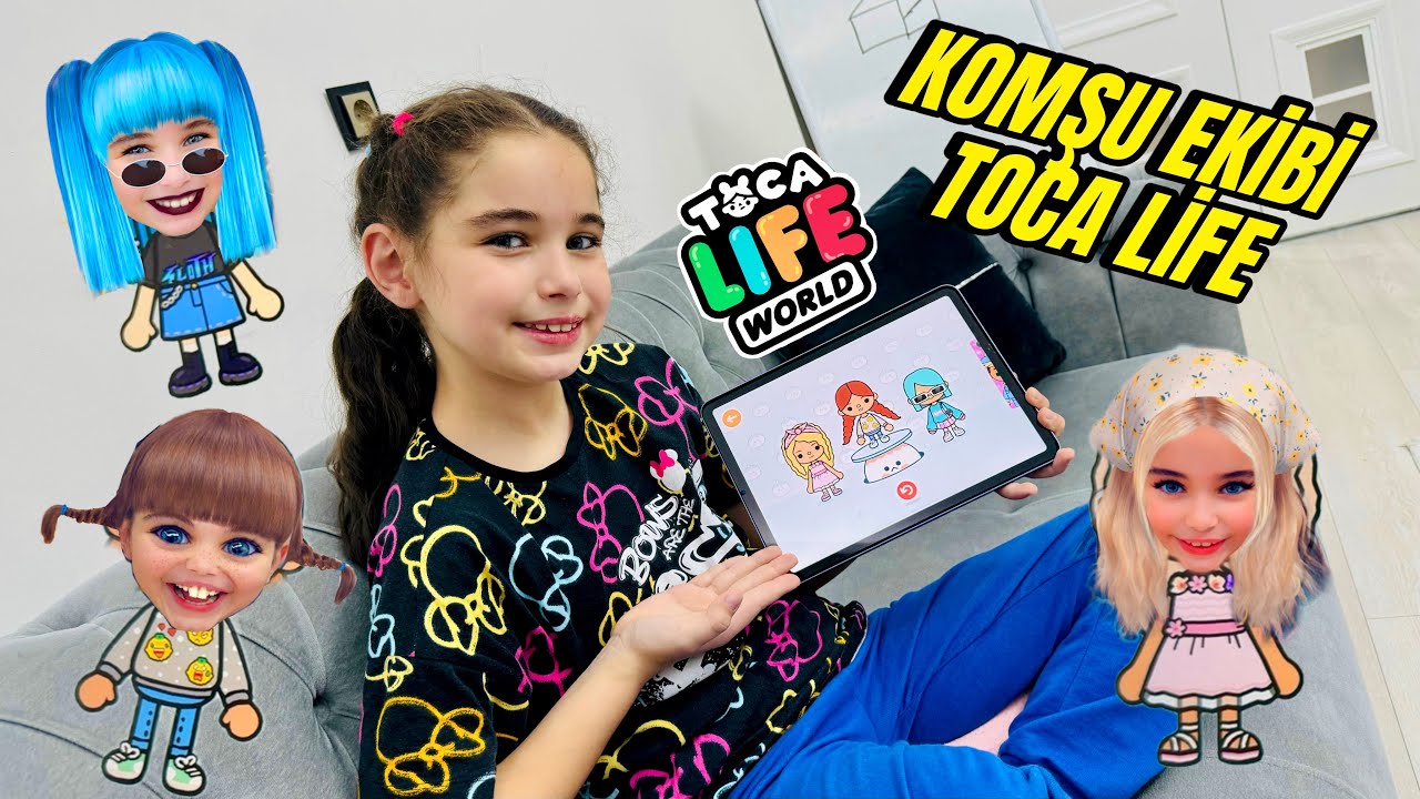 ELİF SİNEM TOCA LİFE KOMŞU KIZI EKİBİ KARAKTERLERİNİ YAPALIM !!