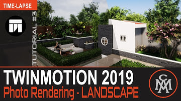 Twinmotion Tutorial for Beginners | Landscape / Public Restroom  - Part 2