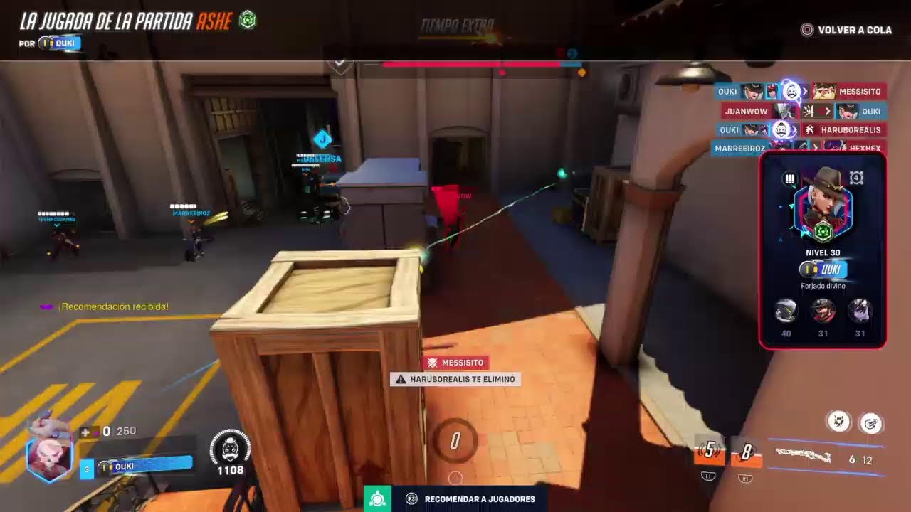 Overwatch 2: El manqueo fuerte es predeterminado en el equipo