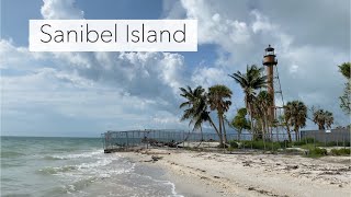 Sanibel Island. Walking to Lighthouse Beach before it opened to see the Sanibel Lighthouse.