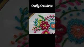 Hand Embroidery | Fantasy Flower Stitch | Bordado Fantasía | Hand Embroidery Tutorial For Beginners