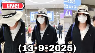 BTS J-HOPE LIVE ๐ด Arrival at Incheon International Airport Today โ๏ธ | Hobi Airport Comeback Home ๐
