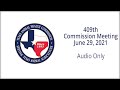 409th Commission Meeting