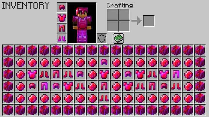 Minecraft UHC but you can craft armor out of any item..