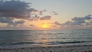 Sunrise on Miami Beach