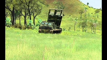 ArmA 2 MLRS.