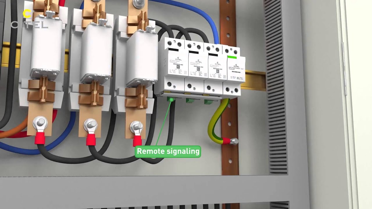 CITEL Type 1 and type 2 SPD, installation and rules YouTube
