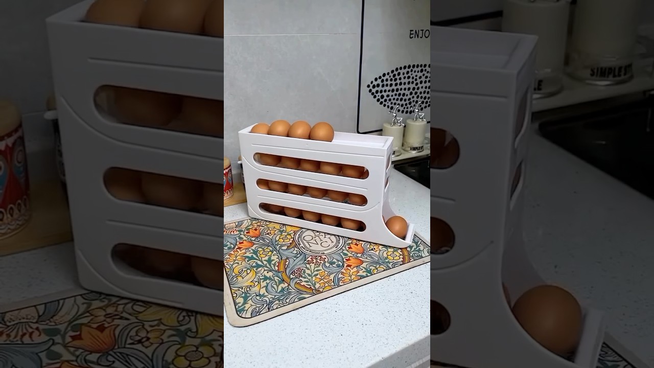 Rolling Egg Storage Box ✨ 