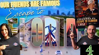 AMERICANS React to BRITS MOVING TO THE USA | ESCAPE TO FLORIDA | channel 4