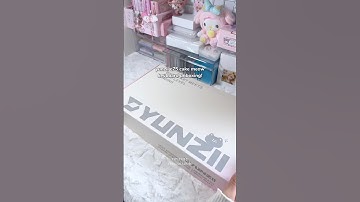 yunzii c75 cake meow keyboard! is absolutely cutest #keyboard #yunzii #yunziic75 #keyboardasmr